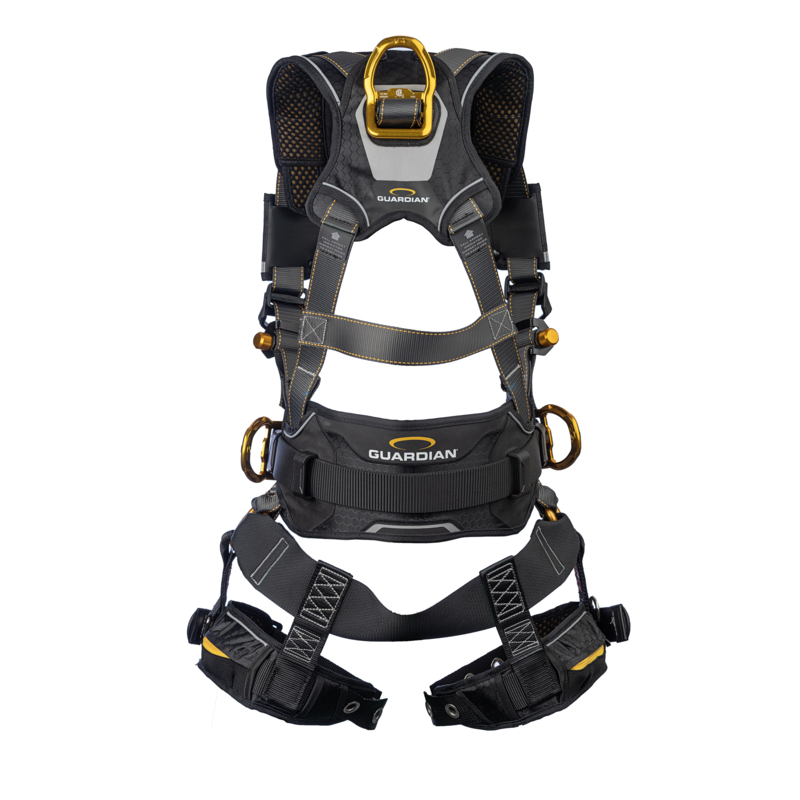 Guardian B7-Comfort Harness - Quick-Connect with Waist Pad & Single Dorsal D-Ring from GME Supply