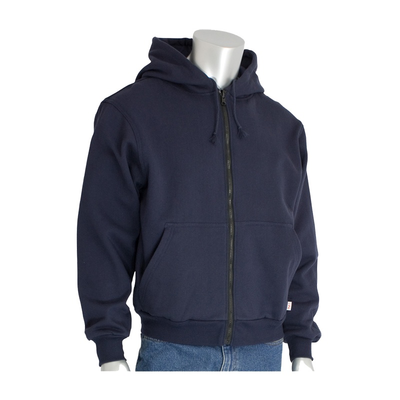 PIP ARC/FR Navy Fleece Zip Hoodie from Columbia Safety