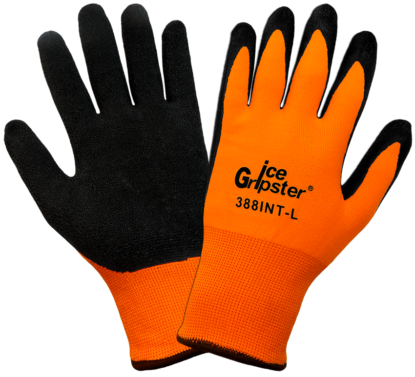 Ice Gripster 388INT Water Repellent Coated Cold Weather Gloves (12 Pair) from GME Supply