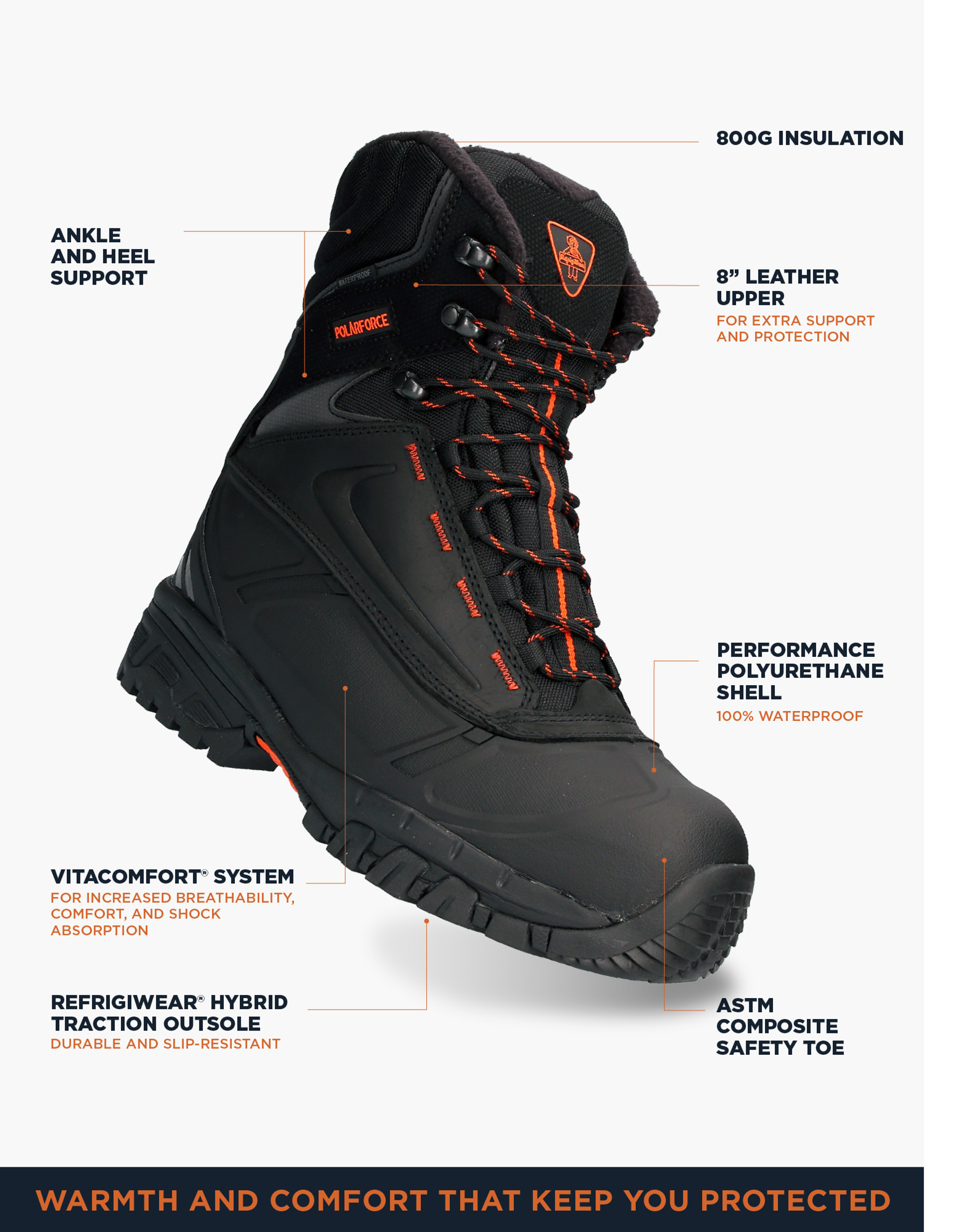 RefrigiWear PolarForce Max Boot from GME Supply