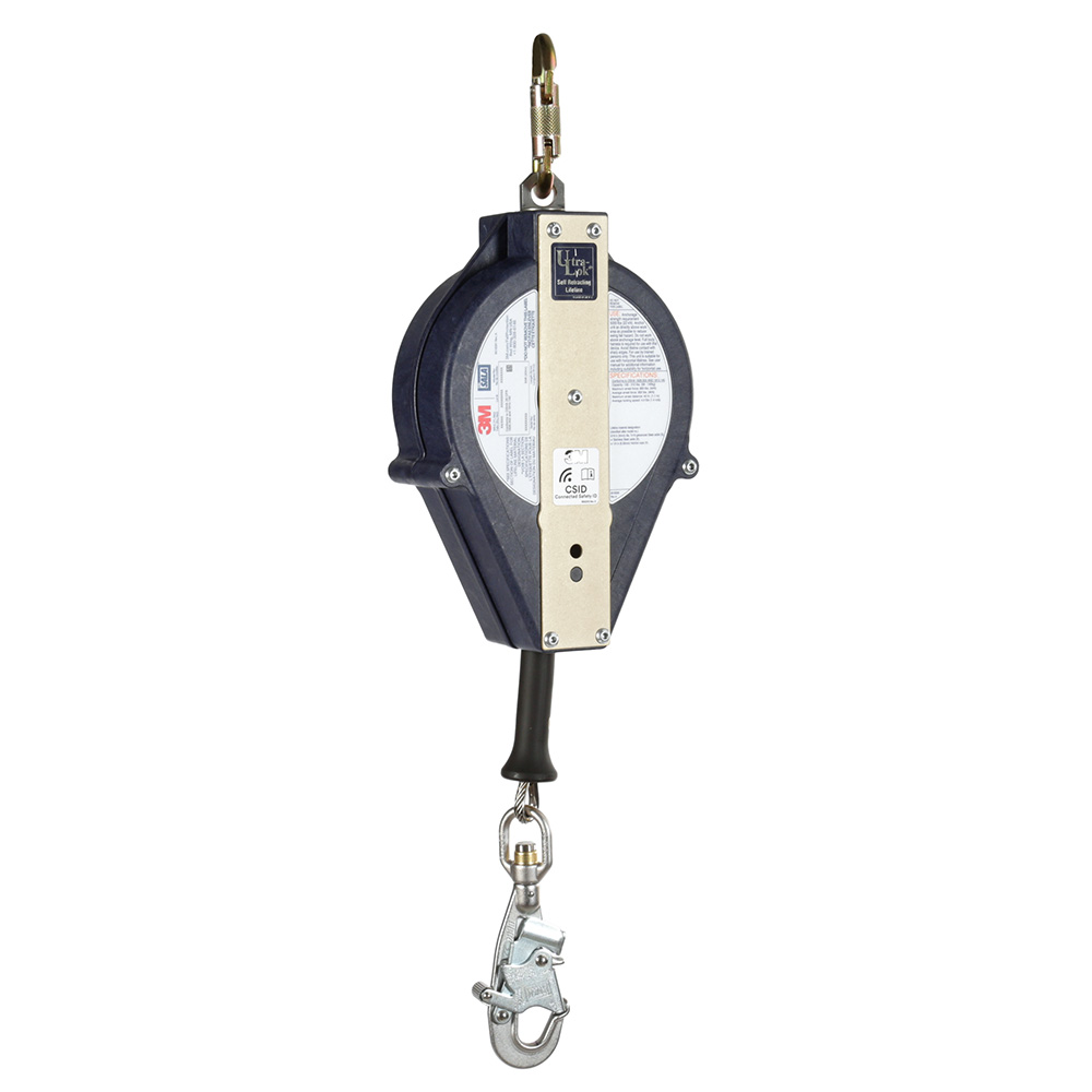 3M DBI-SALA Ultra-Lok Self-Retracting Lifeline 3503882 with 50 ft Stainless Steel Cable from GME Supply