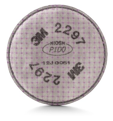 3M Advanced Particulate P100 Filter with Nuisance Level Organic Vapor Relief from GME Supply