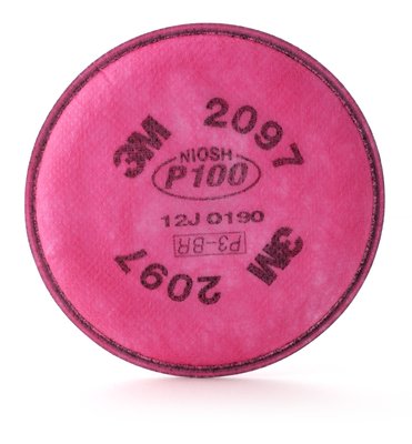 Particulate P100 Filter with Nuisance Level Organic Vapor Relief from GME Supply
