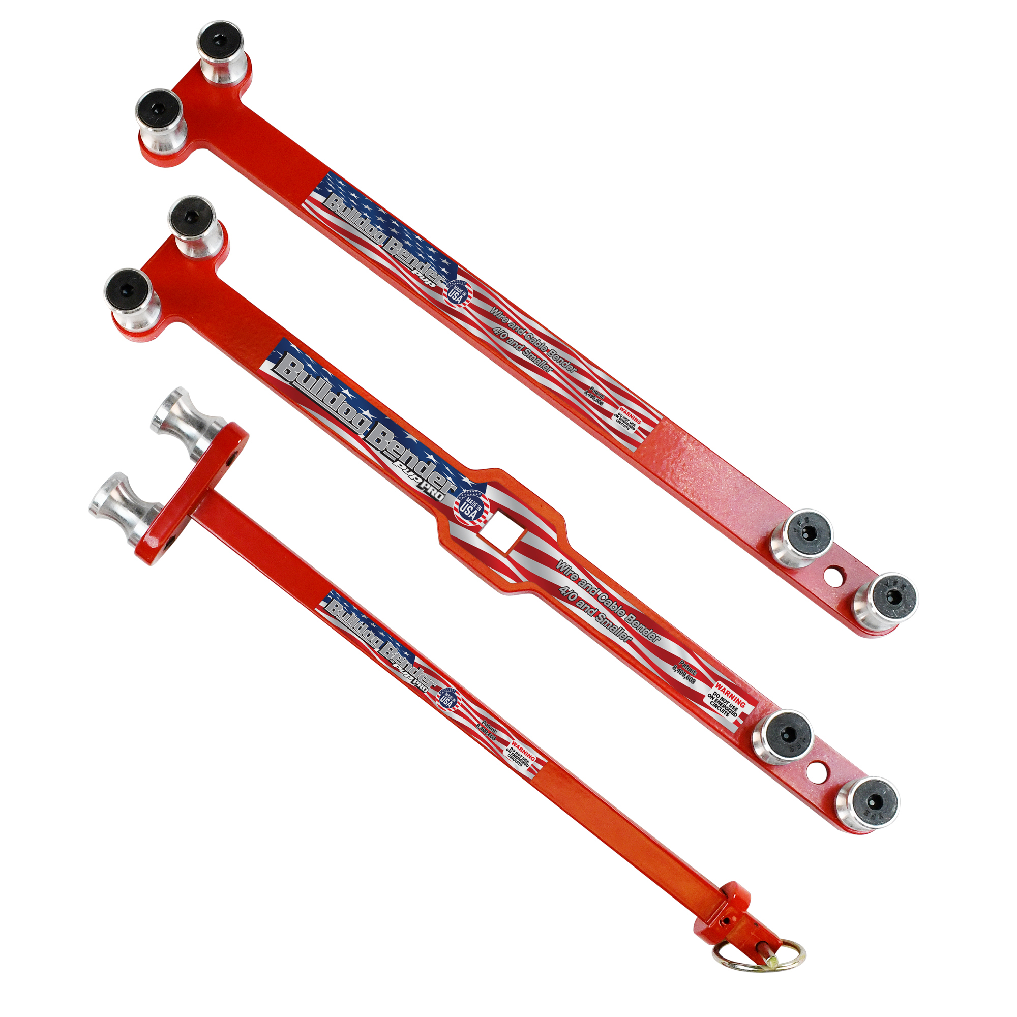 Bulldog Bender Pup 3-piece Set (4/0 AWG), 3-piece Set from GME Supply