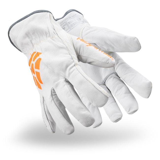 HexArmor Chrome SLT 4061 Goatskin Leather Palm Glove A5 Cut from GME Supply