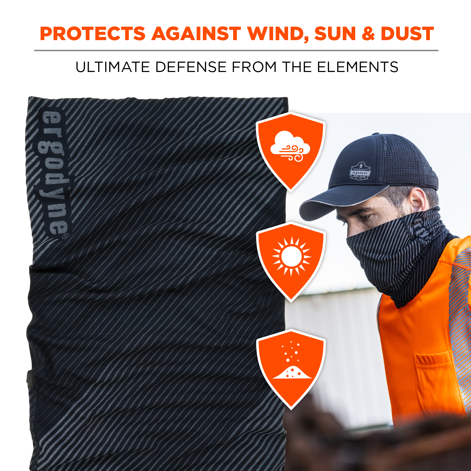 Ergodyne Chill-Its 6484 Reflective Performance Knit Multi-Band from GME Supply