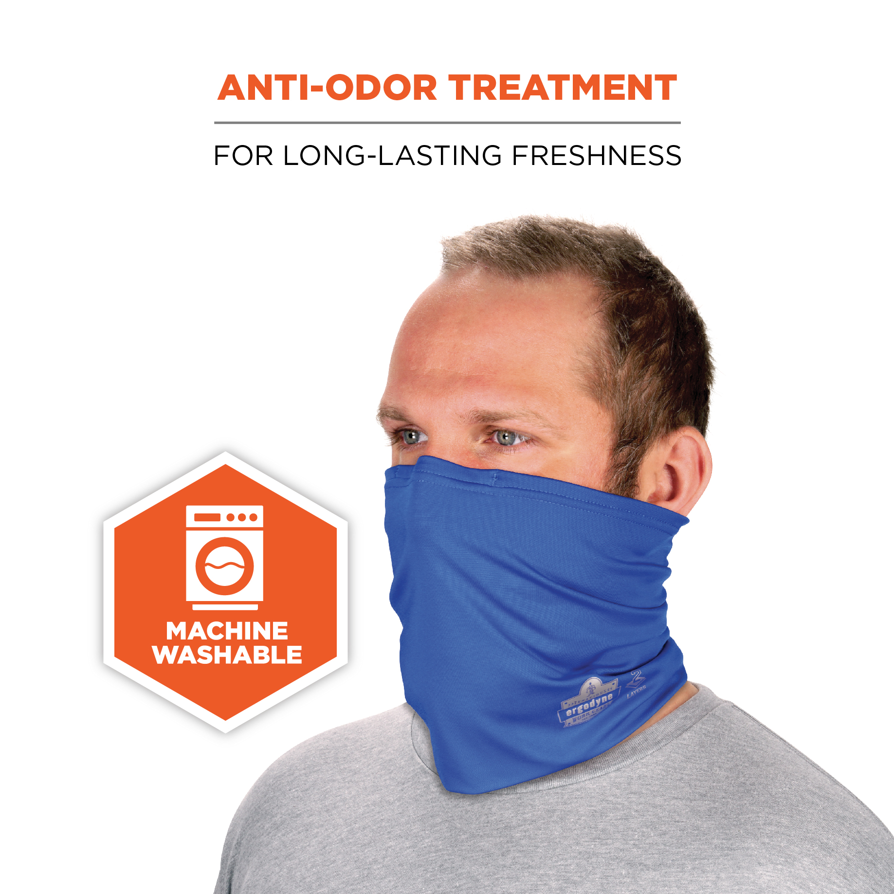 Ergodyne Chill-Its Performance Knit 2-Layer Cooling Multi-Band from GME Supply