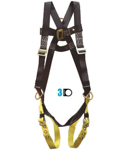 Elk River Universal 3 D-Ring Harness with Steel D-Rings from GME Supply