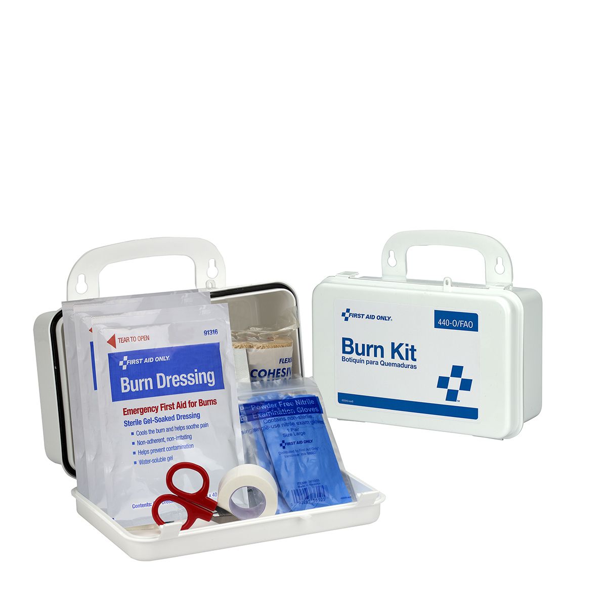 First Aid Only Burn Care Kit with Plastic Case from GME Supply