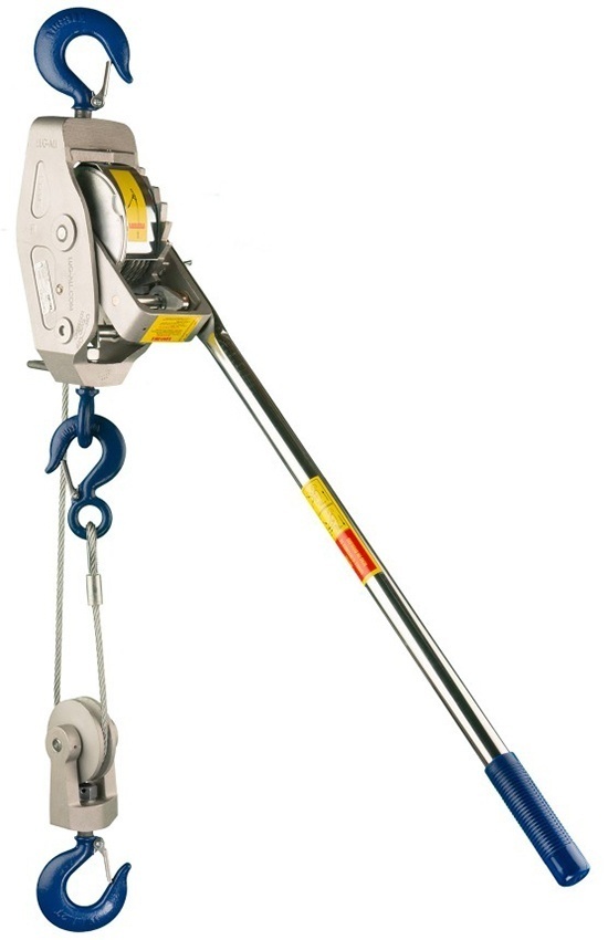 Lug-All Cable Hoist with Rapid Lowering from GME Supply