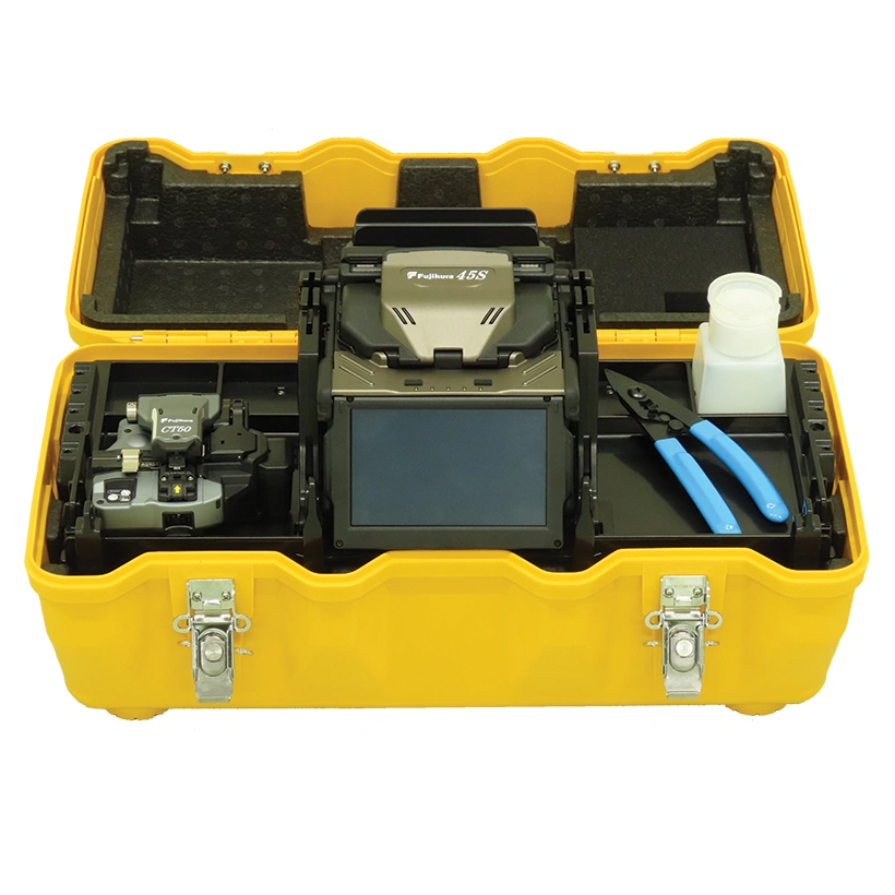 AFL Fujikura 45S Cladding Alignment Fiber Optic Fusion Splicer Kit with Cleaver from GME Supply