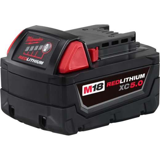 Milwaukee M18 REDLITHIUM XC 5.0 Extended Capacity Battery (2 Pack) from Columbia Safety