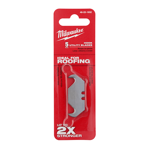 Milwaukee Hook Utility Knife Blades (5 Pack) from GME Supply