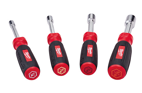 Milwaukee 4 Piece Hollow Shaft SAE Nut Driver Set from GME Supply