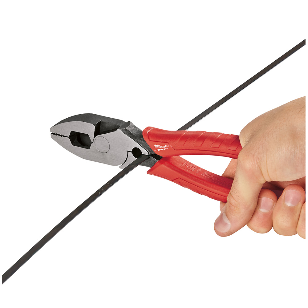 Milwaukee 48-22- 6100 9 Inch High Leverage Lineman's Pliers with Crimper from GME Supply