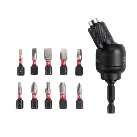Milwaukee SHOCKWAVE 11 Piece 30 Degree Knuckle Set from GME Supply