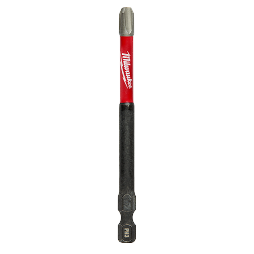 Milwaukee SHOCKWAVE 3-1/2 inch Power Bit Phillips #3 from Columbia Safety
