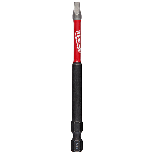Milwaukee SHOCKWAVE 3-1/2 inch Power Bit Square Recess #3 from Columbia Safety