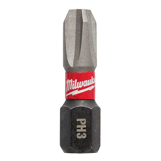 Milwaukee SHOCKWAVE Insert Bit Phillips #3 (25 Pack) from Columbia Safety
