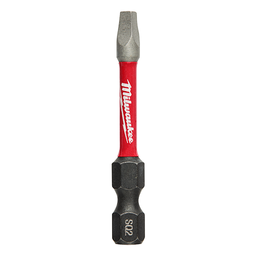 Milwaukee SHOCKWAVE 2 Inch Power Bit Square Recess #2 from Columbia Safety