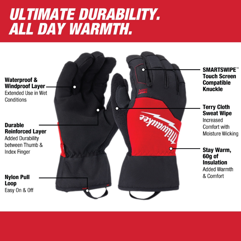 Milwaukee Winter Performance Gloves from GME Supply