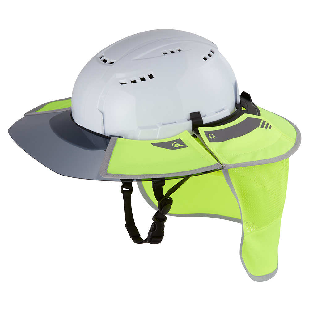 Milwaukee BOLT Sun Visor with Sunshade from Columbia Safety