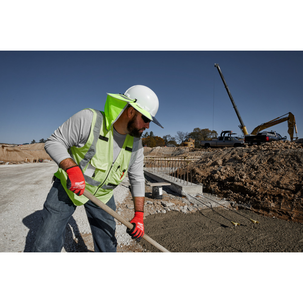 Milwaukee BOLT Sun Visor with Sunshade from Columbia Safety