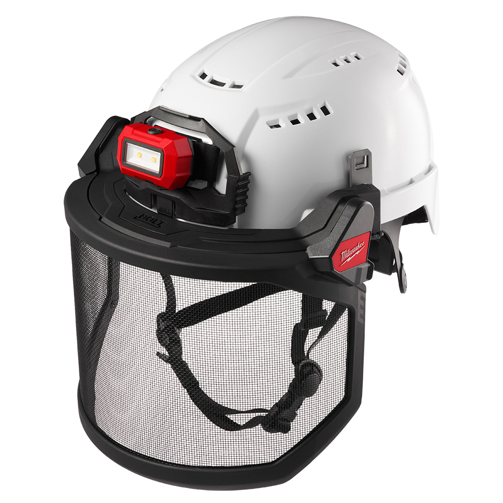 Milwaukee BOLT Mesh Full Face Shield  from GME Supply