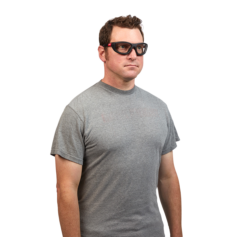 Milwaukee Performance Safety Glasses with Gasket from GME Supply