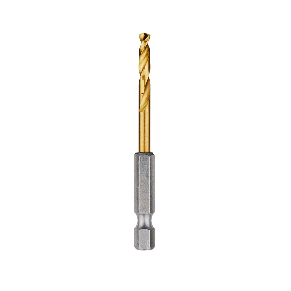 Milwaukee 5/32 inch SHOCKWAVE RED HELIX Hex Drill Bit from GME Supply