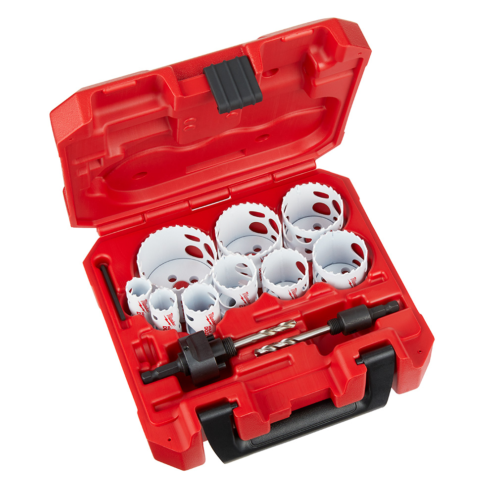 Milwaukee 13 Piece Ice Hardened General Purpose Hole Saw Kit from GME Supply