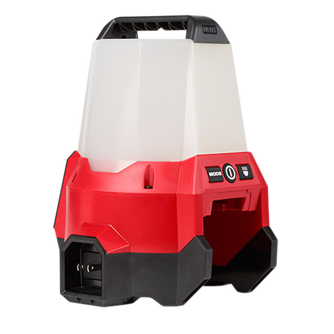 Milwaukee M18 RADIUS Compact Site Light with Flood Mode (Tool Only) from GME Supply