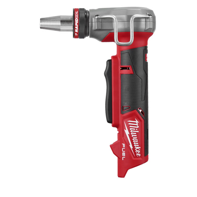Milwaukee M12 FUEL ProPEX Expander Kit with 1/2 Inch to 1 Inch RAPID SEAL ProPEX Expander Heads from GME Supply