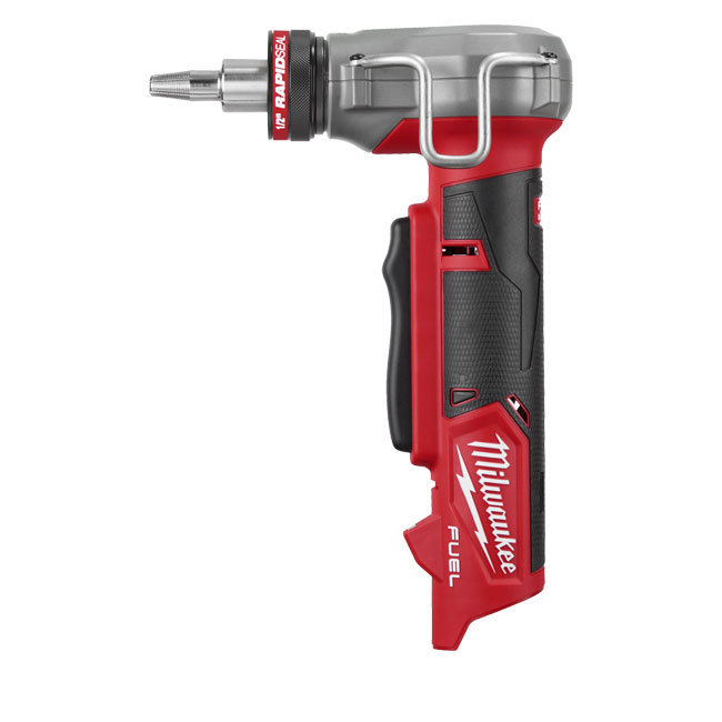 Milwaukee M12 FUEL ProPEX Expander Kit with 1/2 Inch to 1 Inch RAPID SEAL ProPEX Expander Heads from GME Supply