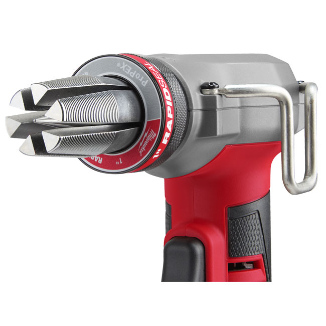 Milwaukee M12 FUEL ProPEX Expander Kit with 1/2 Inch to 1 Inch RAPID SEAL ProPEX Expander Heads from GME Supply