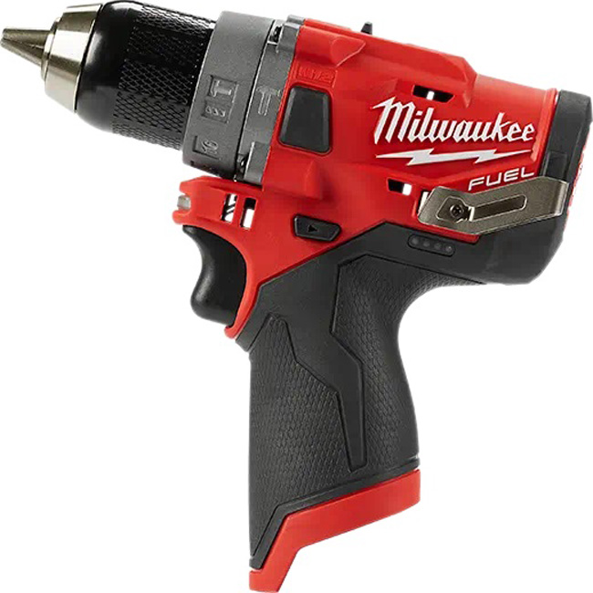 Milwaukee M12 FUEL 2-Tool Combo Kit: 1/2 Inch Hammer Drill and 1/4 Inch Hex Impact Driver from GME Supply
