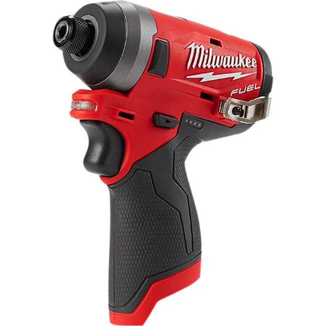 Milwaukee M12 FUEL 2-Tool Combo Kit: 1/2 Inch Hammer Drill and 1/4 Inch Hex Impact Driver from GME Supply