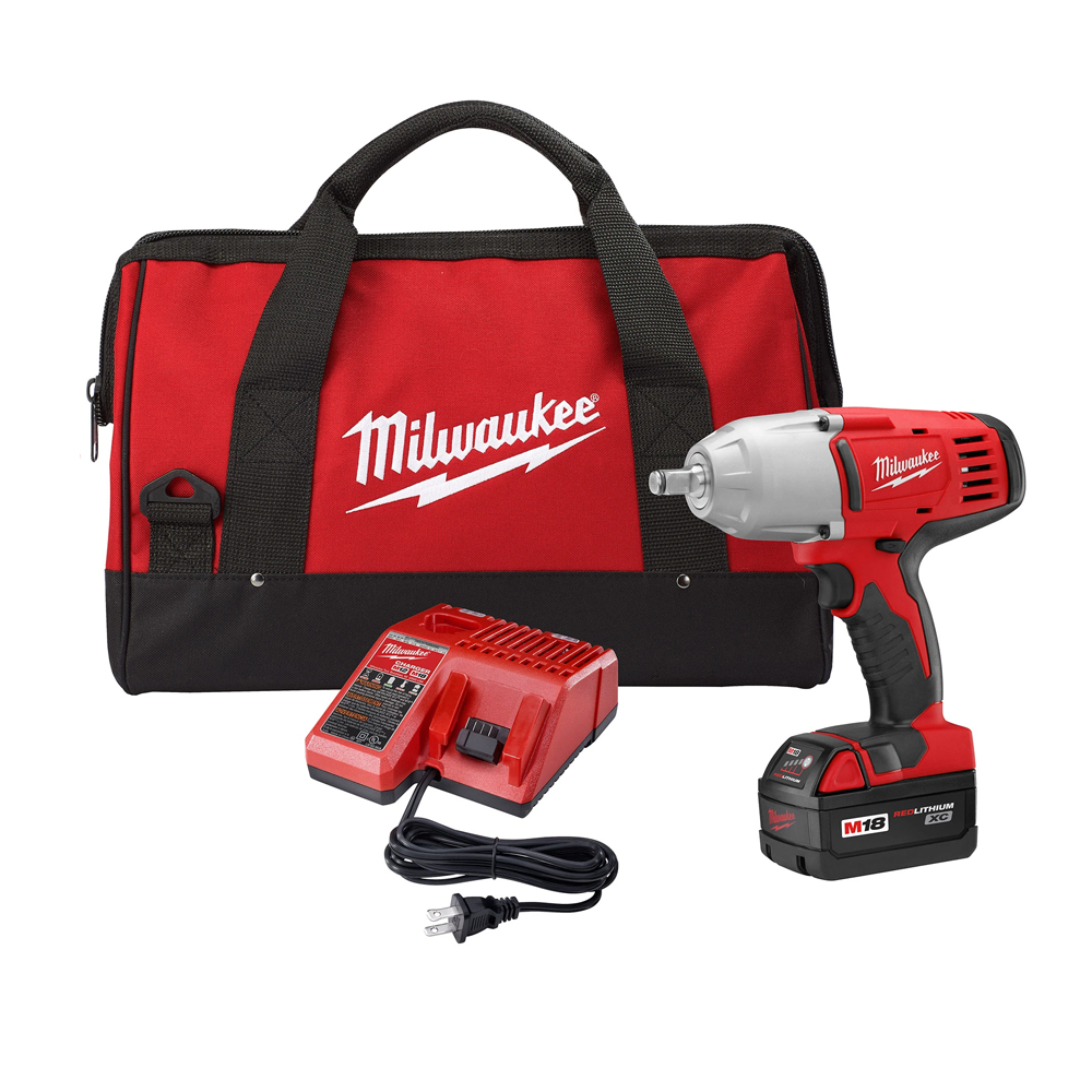 Milwaukee M18 1/2 inch High-Torque Impact Wrench w/ Friction Ring Kit from GME Supply