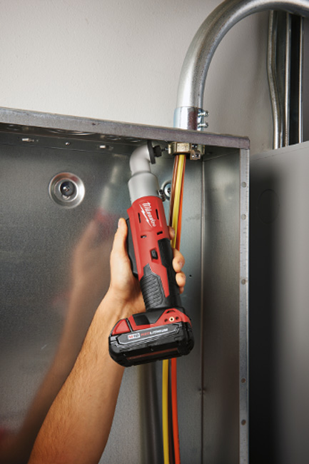 Milwaukee M18 Cordless 2-Speed 1/4 inch Right Angle Impact Driver (Tool Only) from GME Supply