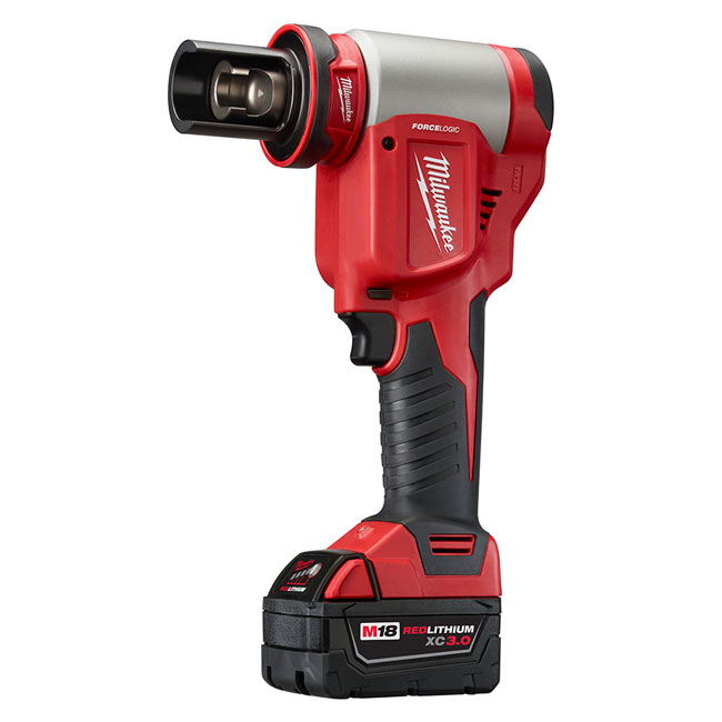 Milwaukee M18 FORCE LOGIC 10 Ton Knockout Tool Kit from GME Supply