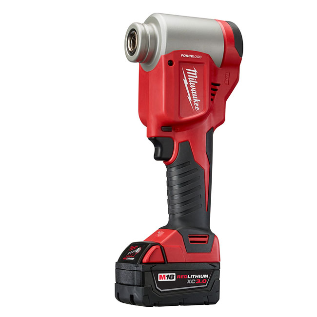 Milwaukee M18 FORCE LOGIC 10 Ton Knockout Tool Kit from GME Supply