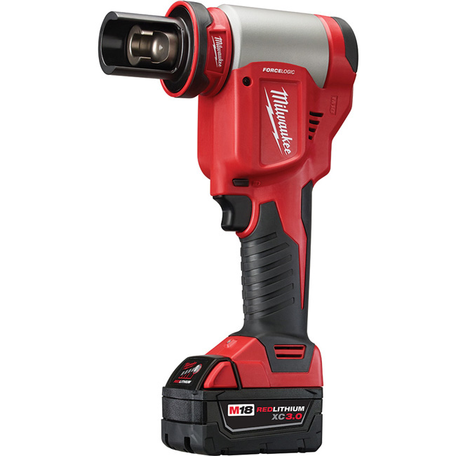 Milwaukee M18 FORCE LOGIC 10 Ton Knockout Tool Kit from GME Supply