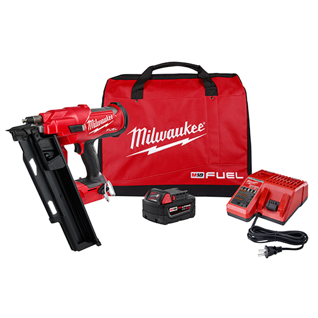 Milwaukee M18 FUEL 21 Degree Framing Nailer from GME Supply