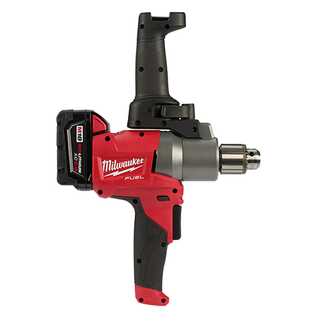 Milwaukee M18 FUEL Mud Mixer with 180° Handle Kit from GME Supply