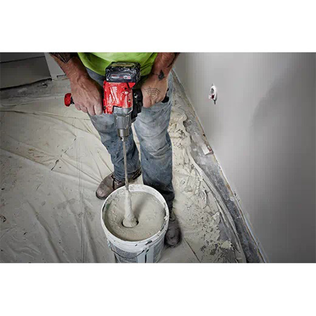 Milwaukee M18 FUEL Mud Mixer with 180° Handle Kit from GME Supply