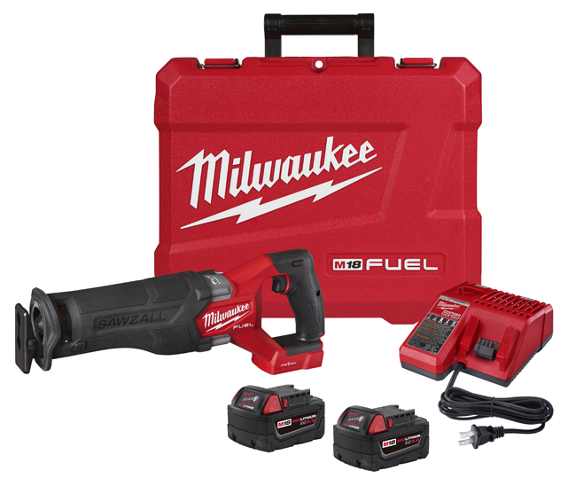 Milwaukee M18 FUEL SAWZALL Recip Saw with One-Key with Optional Kit from GME Supply