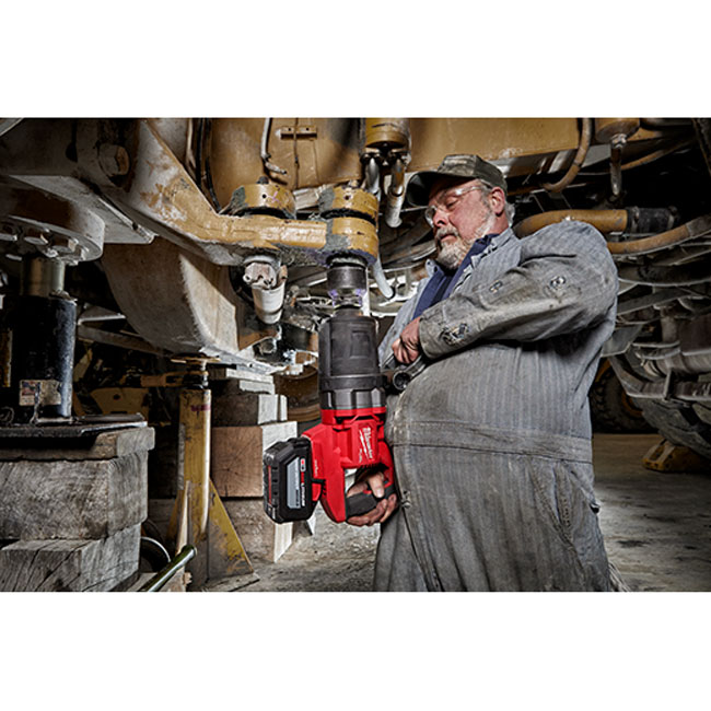 Milwaukee M18 FUEL 1 Inch D-Handle High Torque Impact Wrench with ONE-KEY (Bare Tool) from Columbia Safety