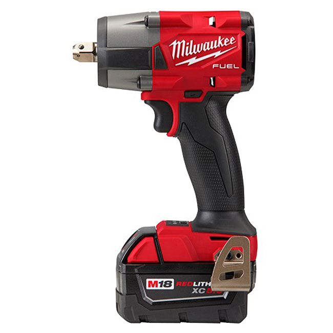 Milwaukee M18 FUEL 1/2 Mid-Torque Impact Wrench with Pin Detent Kit from GME Supply