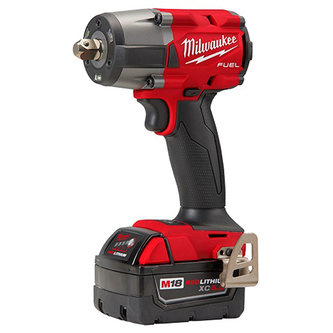 Milwaukee M18 FUEL 1/2 Mid-Torque Impact Wrench with Pin Detent Kit from GME Supply