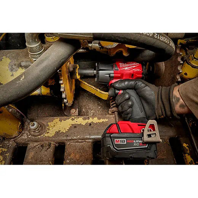 Milwaukee M18 FUEL 1/2 Mid-Torque Impact Wrench with Pin Detent Kit from GME Supply